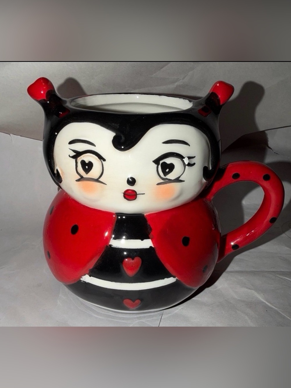 Johanna Parker Ladybug Mug- Read